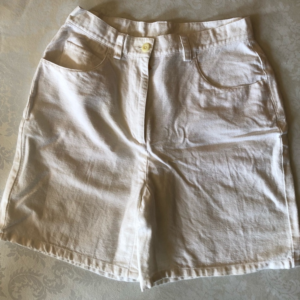 Liz Claiborne linen blend shorts